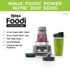 Ninja Foodi Smoothie Bowl Maker and Nutrient Extractor Blender 1100W Auto-iQ with 24-oz. Nutrient Extraction Cup SS100