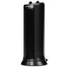 17" 1500W Ceramic Tower Space Heater, Black