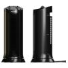 17" 1500W Ceramic Tower Space Heater, Black