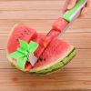 Watermelon Slicer Stainless Steel Watermelon Cubes Windmill Cutter Melon Knife Fruit Tools Kitchen Gadgets